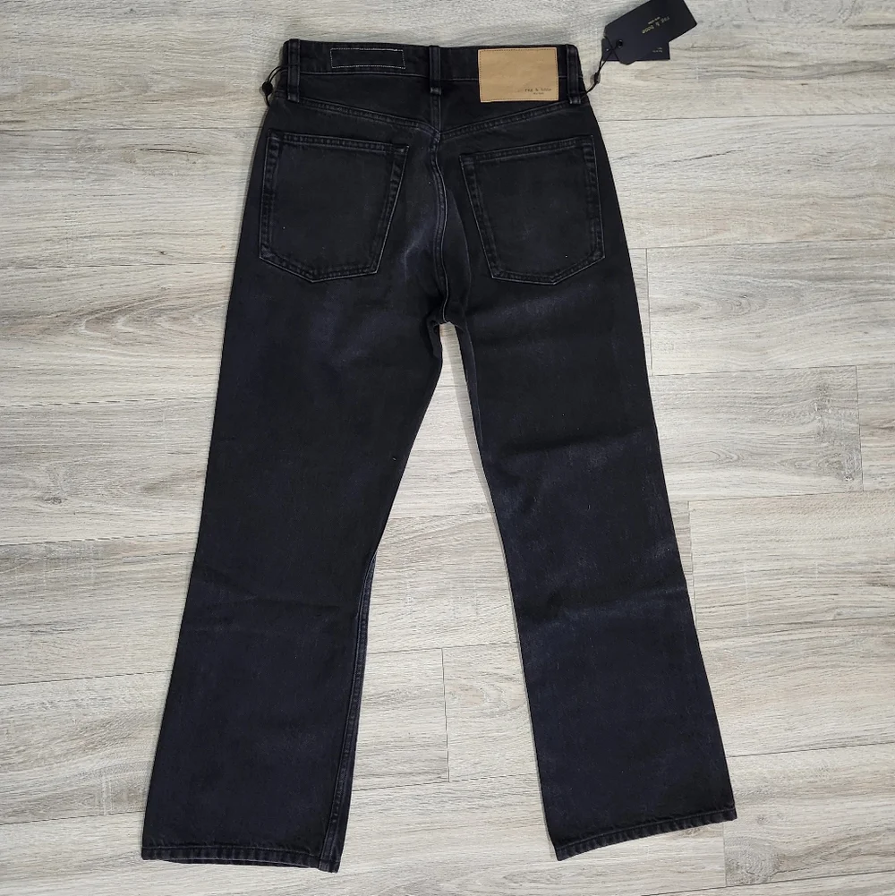 Rag & Bone High Rise Cropped Flare Jeans (25) NWT - Picture 6 of 11